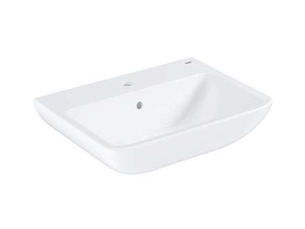 Grohe Start Edge - Umyvadlo 60x45 cm, s přepadem, otvor pro baterii, alpská bílá 39950000