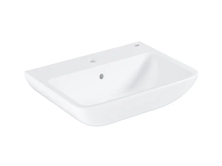 Grohe Start Edge - Umyvadlo 60x45 cm, s přepadem, otvor pro baterii, alpská bílá 39950000
