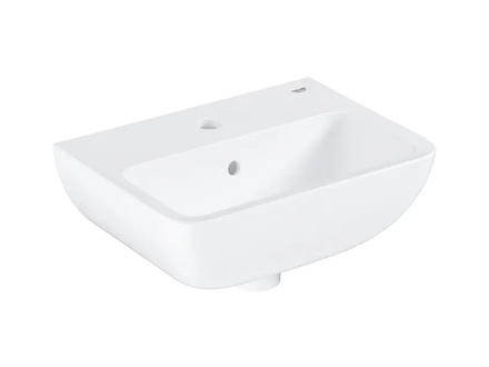 Grohe Start Edge - Umývátko 45x35 cm, s přepadem, otvor pro baterii, alpská bílá 39953000