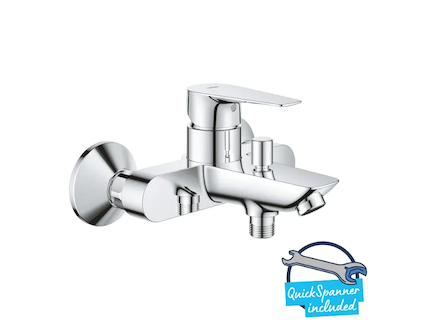 Grohe Start Edge - Vanová nástěnná baterie, chrom 24198001