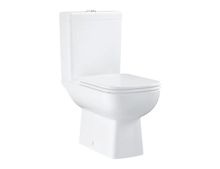 Grohe Start Edge - WC kombi set s nádržkou a sedátkem softclose, rimless, alpská bílá 39951000