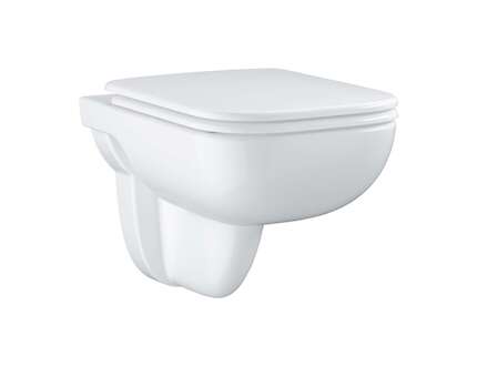 Grohe Start Edge - Závěsné WC se sedátkem SoftClose, rimless, alpská bílá 39815000