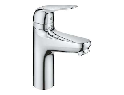 Grohe Swift - Umyvadlová baterie, s výpustí Push-Open, dětská pojistka, chrom 24327001