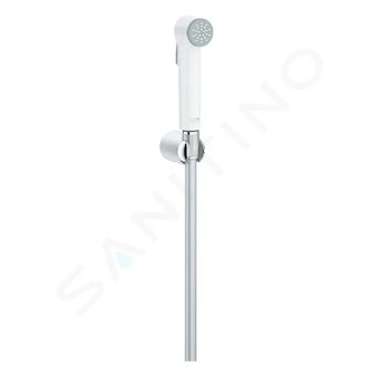 Grohe Tempesta-F - Bidetová sprška s držákem a hadicí 1 m, bílá/chrom 26355IL0