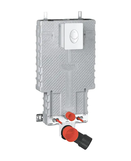 Grohe Uniset - Předstěnová instalace pro závěsná WC, včetně ovládacího tlačítka, alpská bílá 38724001
