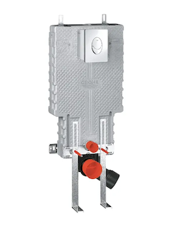 Grohe Uniset - Předstěnový instalační modul se splachovací nádrží GD2, tlačítko Skate Air, chrom 39452000