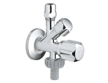 Grohe Universal - Originální WAS kombi-rohový ventil, chrom 22035000