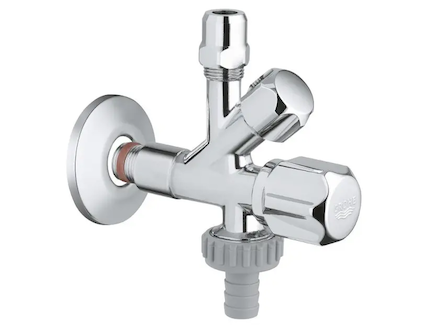 Grohe Universal - Originální WAS kombi-rohový ventil, chrom 22036000