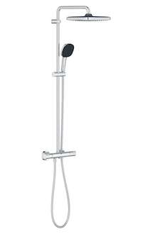 Grohe Vitalio Comfort - Sprchový set s termostatem, 25x25 cm, 2 proudy, chrom 26696001
