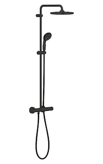 Grohe Vitalio Start - Sprchový set 250 s termostatem, 1 proud, matná černá 266772430