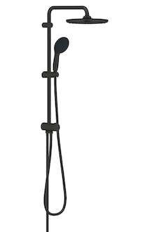 Grohe Vitalio Start - Sprchový set bez baterie, průměr 25 cm, 2 proudy, matná černá 266802431