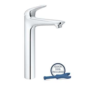 Grohe Wave - Umyvadlová baterie s výpustí Push-Open, chrom 23585001