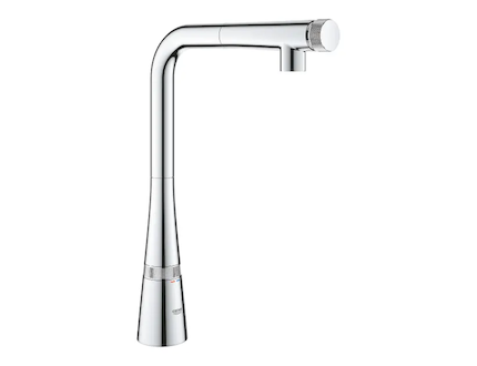 Grohe Zedra SmartControl - Dřezová baterie s výsuvnou koncovkou, SmartControl, chrom 31593002