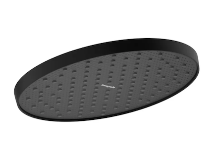 Hansgrohe Activera S - Hlavová sprcha, průměr 24 cm, EcoSmart, matná černá 28056670