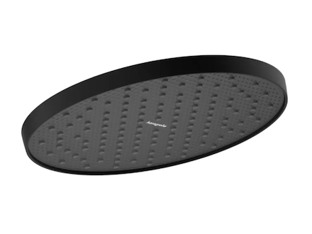 Hansgrohe Activera S - Hlavová sprcha, průměr 24 cm, EcoSmart+, matná černá 28057670