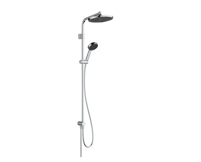 Hansgrohe Activera S - Sprchový set bez baterie, průměr 24 cm, 2 proudy, EcoSmart, chrom 28074000