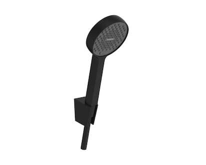 Hansgrohe Activera Select S - Set sprchové hlavice, držáku a hadice, 2 proudy, EcoSmart, matná černá 28054670