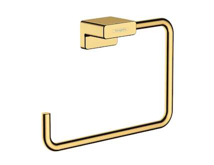 Hansgrohe AddStoris - Držák na ručník, leštěný vzhled zlata 41754990