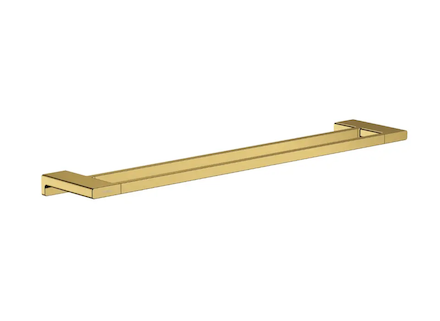 Hansgrohe AddStoris - Držák ručníků dvojitý, délka 65 cm, leštěný vzhled zlata 41743990