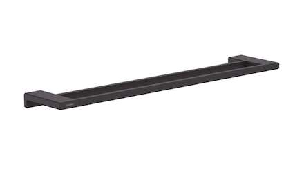 Hansgrohe AddStoris - Držák ručníků dvojitý, délka 65 cm, matná černá 41743670