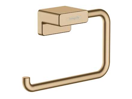 Hansgrohe AddStoris - Držák toaletního papíru, kartáčovaný bronz 41771140