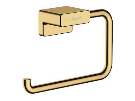 Hansgrohe AddStoris - Držák toaletního papíru, leštěný vzhled zlata 41771990