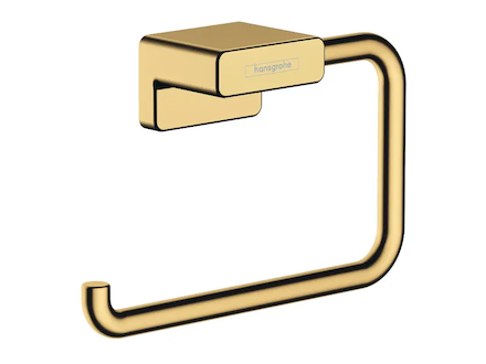 Hansgrohe AddStoris - Držák toaletního papíru, leštěný vzhled zlata 41771990