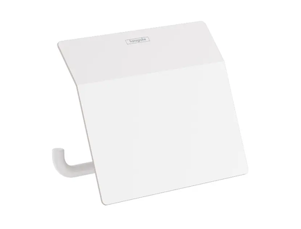 Hansgrohe AddStoris - Držák toaletního papíru s krytem, matná bílá 41753700