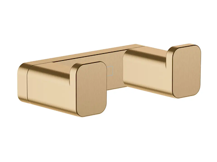 Hansgrohe AddStoris - Dvojháček, kartáčovaný bronz 41755140