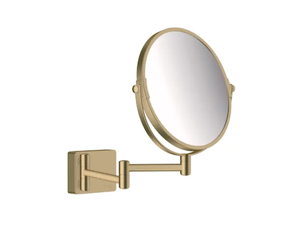 Hansgrohe AddStoris - Kosmetické nástěnné zrcátko, kartáčovaný bronz 41791140