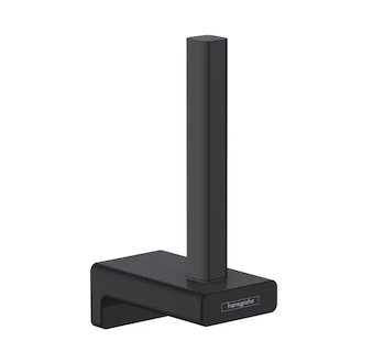 Hansgrohe AddStoris - Zásobník toaletního papíru, matná černá 41756670