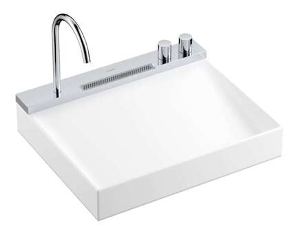 Hansgrohe Avalegra - Umyvadlo 58x48 cm, s termostatickou baterií a sprškou, 2 proudy, bez přepadu, chrom 22472000