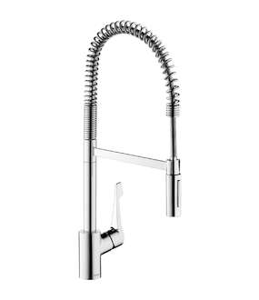 Hansgrohe Cento - Dřezová baterie XXL, Semi-Pro s flexibilním ramenem, EcoSmart, chrom 14806000