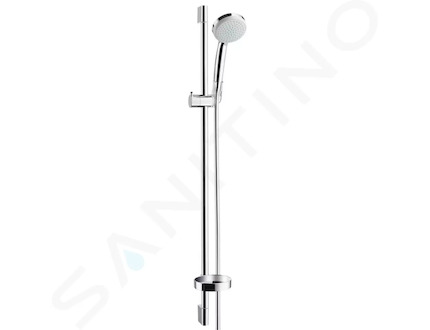 Hansgrohe Croma 100 - Set sprchové hlavice, 4 proudy, tyče 0,90 m a hadice, EcoSmart, chrom 27653000