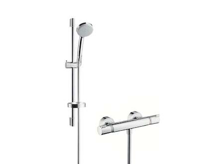 Hansgrohe Croma 100 - Sprchový set Vario s termostatem, 3 proudy, chrom 27034000