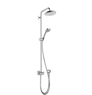 Hansgrohe Croma 220 - Sprchový set Reno, 22 cm, sprchové rameno 40 cm, 1 proud, chrom 27224000