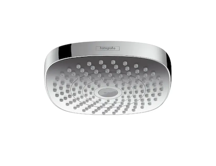 Hansgrohe Croma Select E - Hlavová sprcha, 18 cm, 2 proudy, bílá/chrom 26524400