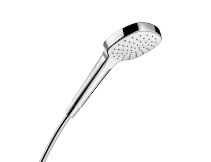 Hansgrohe Croma Select E - Sprchová hlavice, EcoSmart, bílá/chrom 26815400