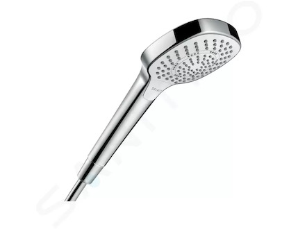 Hansgrohe Croma Select E - Sprchová hlavice Multi, 3 proudy, EcoSmart 9 l/min, bílá/chrom 26811400