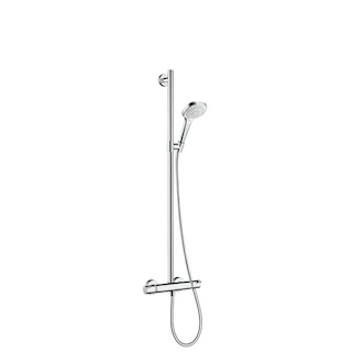 Hansgrohe Croma Select E - Sprchový set SemiPipe Multi s termostatem, bílá/chrom 27248400