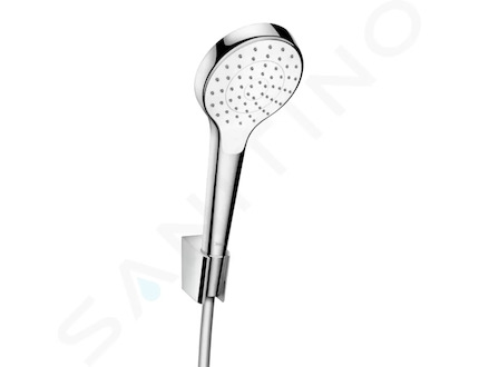 Hansgrohe Croma Select S - Set sprchové hlavice, držáku a hadice 1,25 m, bílá/chrom 26420400