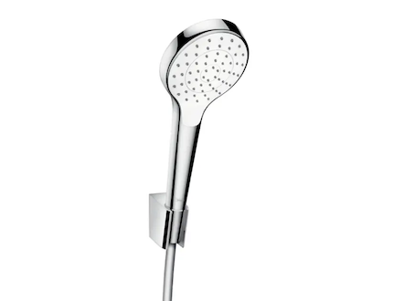 Hansgrohe Croma Select S - Set sprchové hlavice, držáku a hadice 1,60 m bílá/chrom 26410400