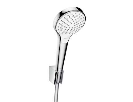 Hansgrohe Croma Select S - Set sprchové hlavice, držáku a hadice 1,60 m, bílá/chrom 26411400