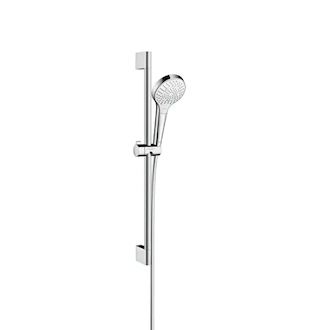 Hansgrohe Croma Select S - Sprchová souprava Multi EcoSmart 9 l/min 0,65 m, bílá/chrom 26561400