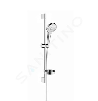 Hansgrohe Croma Select S - Sprchová souprava Vario 0,65m s mýdlenkou Casetta, bílá/chrom 26566400