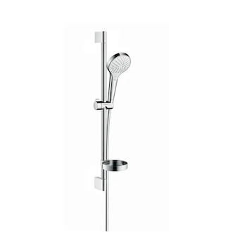 Hansgrohe Croma Select S - Sprchová souprava Vario 0,65m s mýdlenkou Casetta, bílá/chrom 26566400