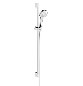 Hansgrohe Croma Select S - Sprchová souprava Vario EcoSmart 9 l/min 0,90m, bílá/chrom 26573400