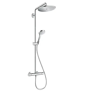 Hansgrohe Croma Select S - Sprchový set Showerpipe 280 s termostatem, EcoSmart 9 l/min, chrom 26794000