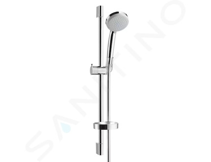Hansgrohe Croma - Set sprchové hlavice, 9 l/min, 4 proudy, tyče 0,65 m a hadice, chrom 27776000