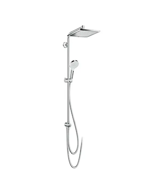 Hansgrohe Crometta - Sprchová souprava E 240 Showerpipe pro renovace, EcoSmart 9 l/min, chrom 27289000